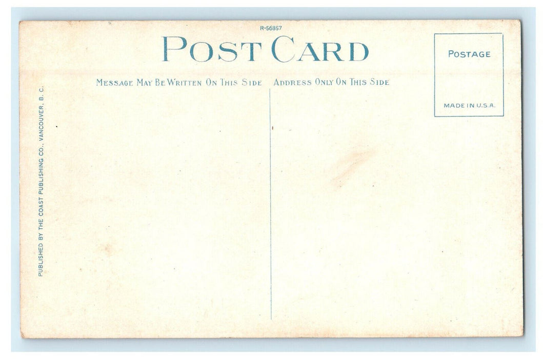 c1910 Empress Hotel, Vancouver BC Canada CA Foreign Unposted Postcard