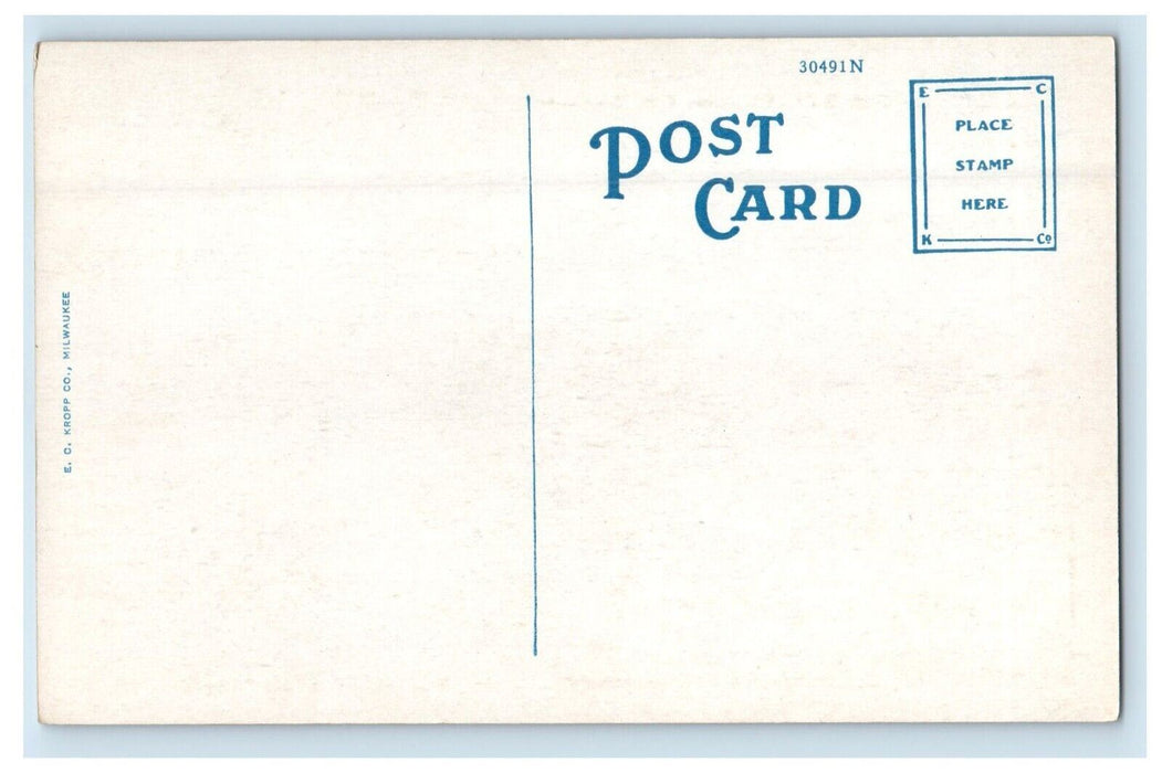 Oklahoma City Oklahoma OK, Country Club Building Unposted Vintage Postcard