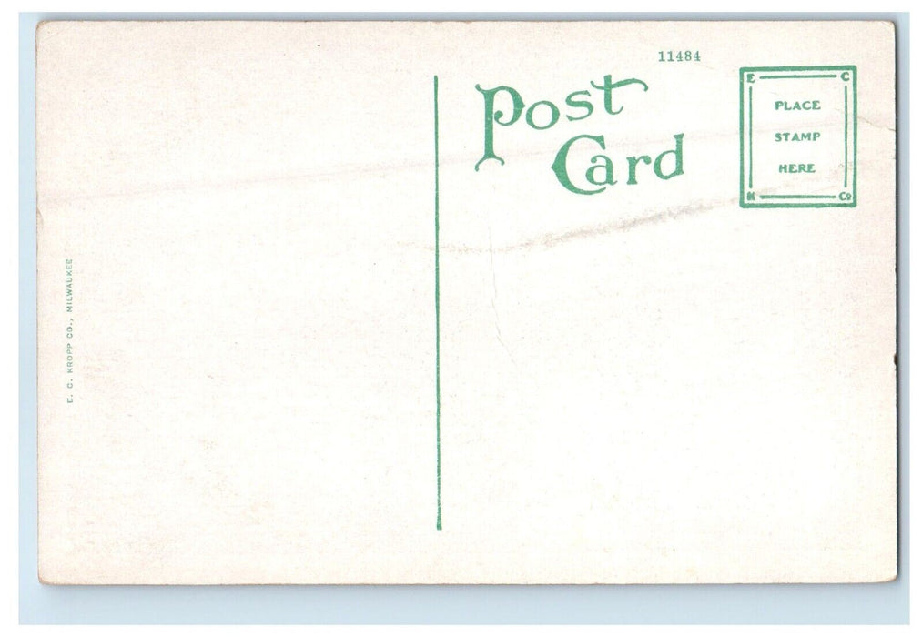 Entrance To State Fair Grounds Cars Oklahoma City Oklahoma OK Vintage Postcard