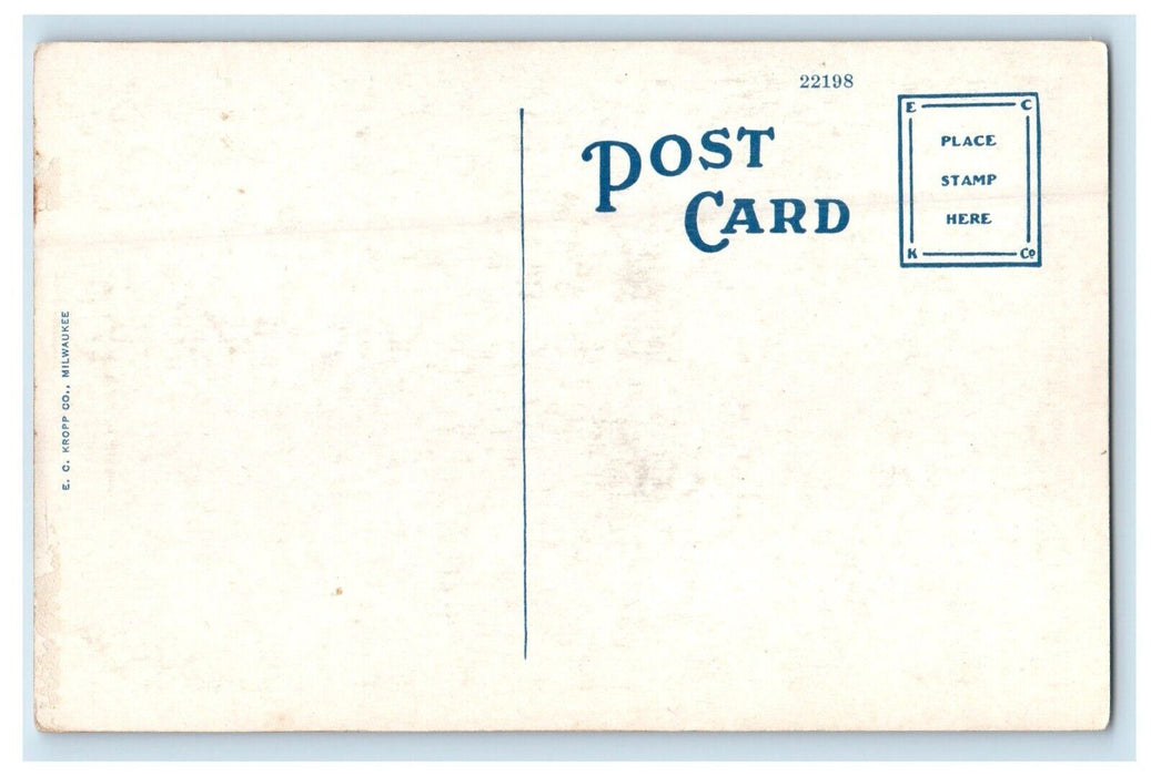 Y.M.C.A Building Street View Cars In Front Oklahoma City OK Vintage Postcard