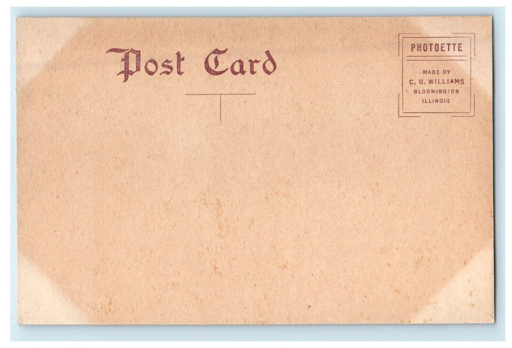 Independence Iowa IA, Manson Public Library Building Unposted Antique Postcard
