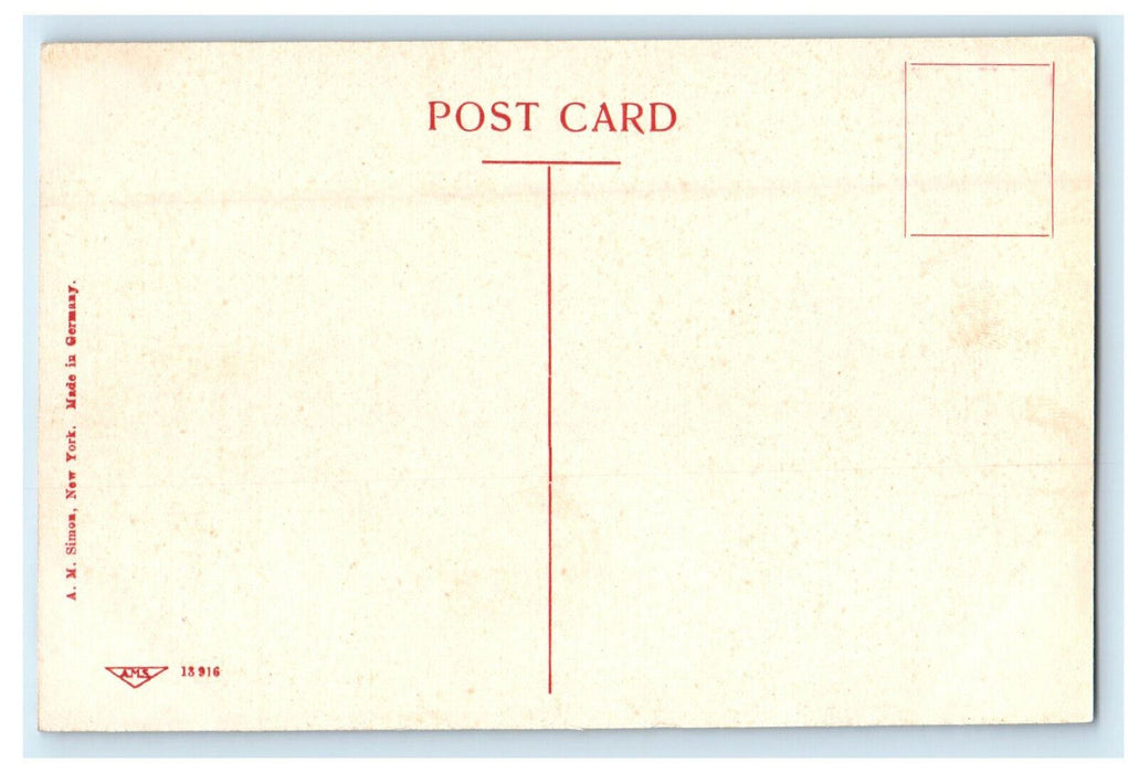 c1910s Court House Hampton Iowa IA Antique Unposted Postcard