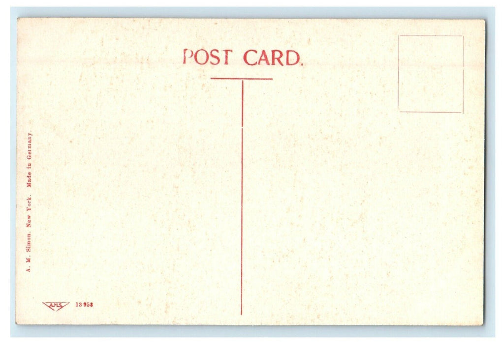 c1910's Public Library Scene Street Eldora Iowa IA Unposted Antique Postcard