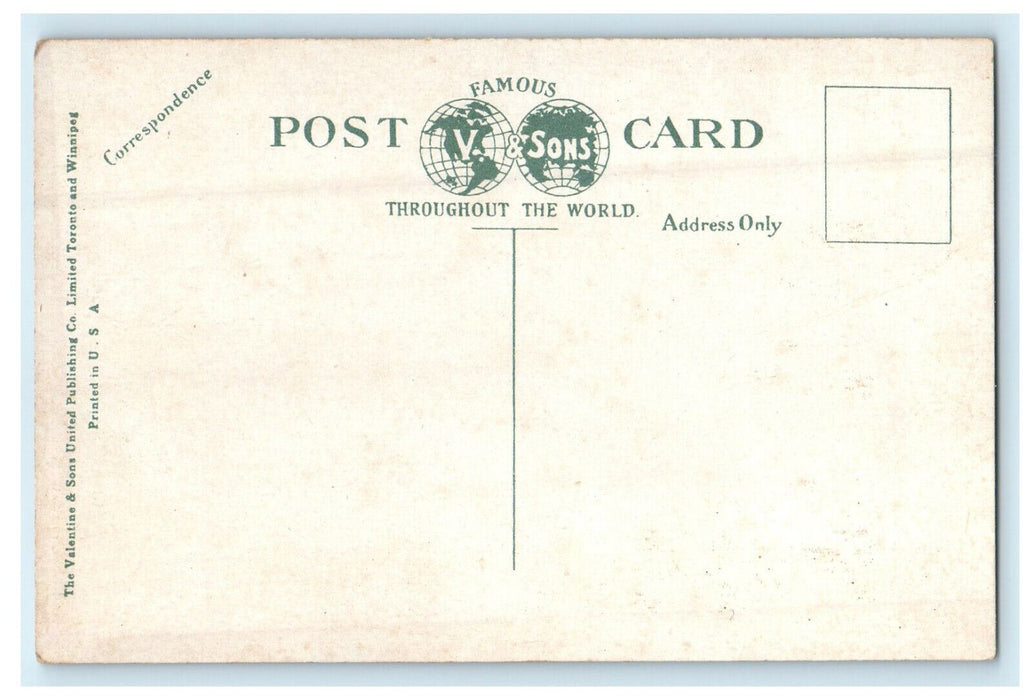 c1910 CPR Hotel and Bow Valley, Banff Hotel Alberta Canada CA Foreign Postcard