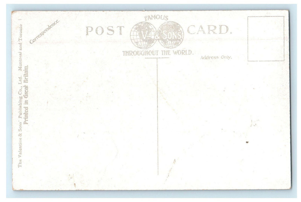 c1910 On The Citadel, Quebec Canada CA Foreign V & Sons Unposted Postcard
