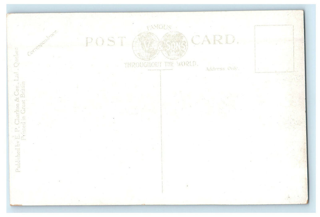 c1910s The Basilica Quebec Canada CA Antique Unposted Foreign Postcard