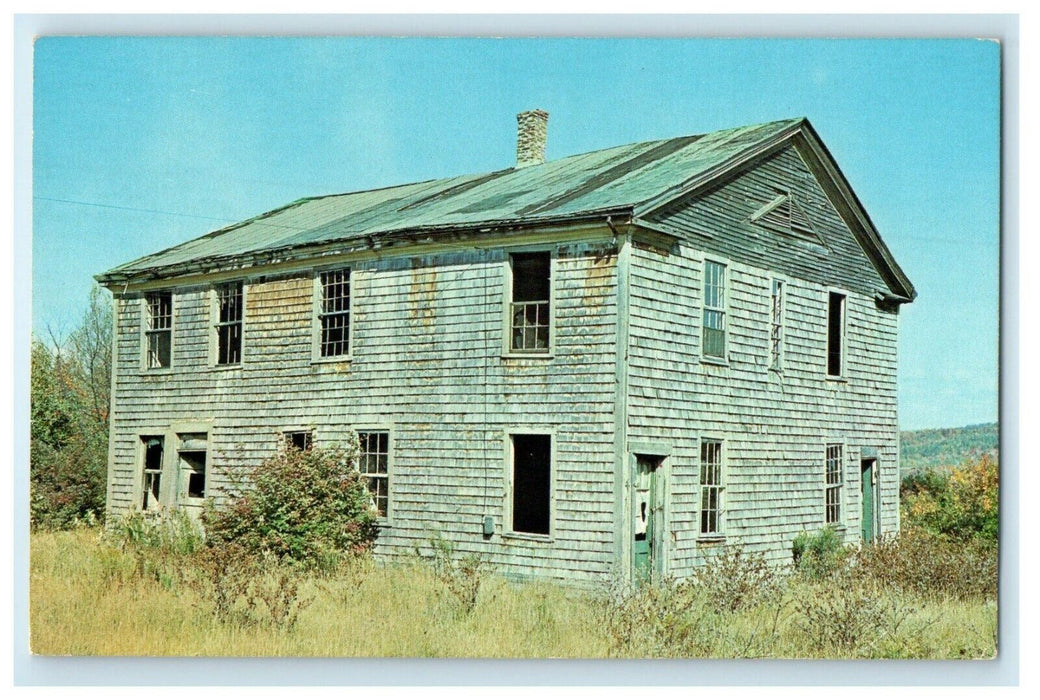 A View Of Breezy Motel Mountain Top Unposted Vintage Postcard