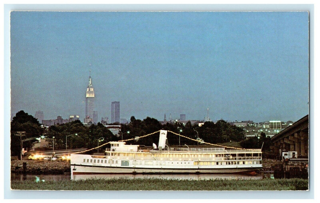 The Ship Aratus Supper Club Chauncey Depew Secaurus New Jersey NJ Postcard