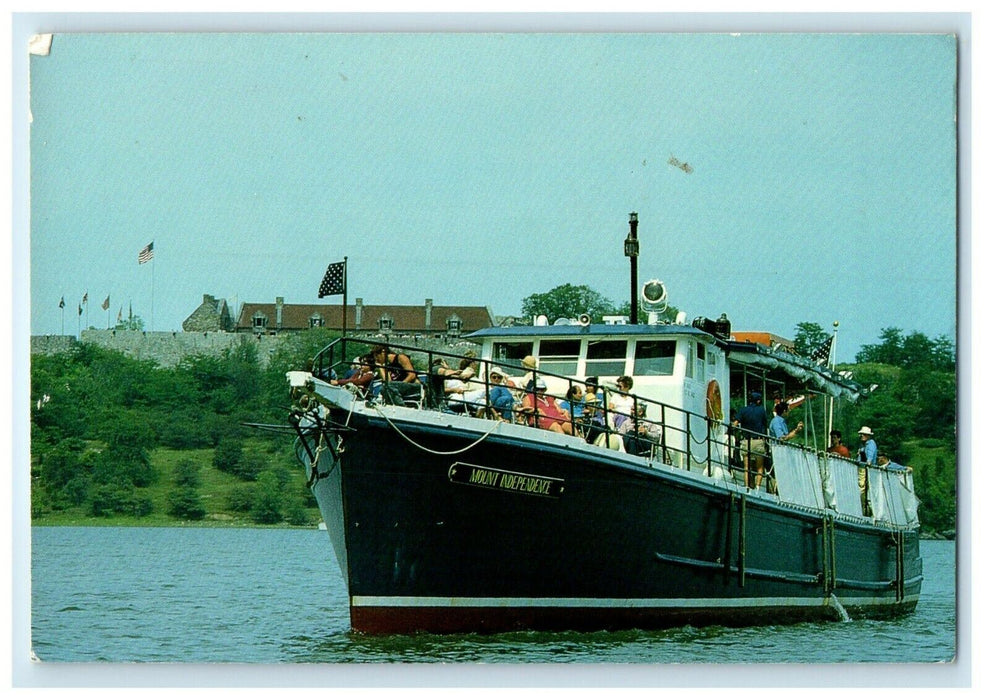 c1950's Champlain Gateway Cruises Inc. Mouth Independence Whitehall NY Postcard
