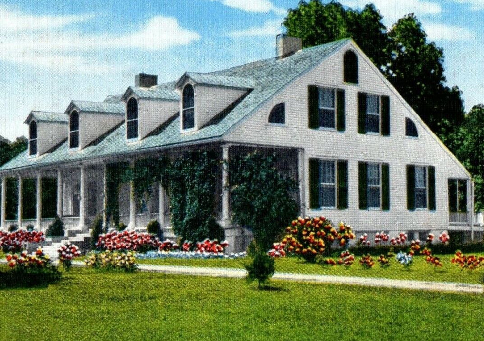 c1940's View Of The Briers Natchez Mississippi MS Unposted Vintage Postcard