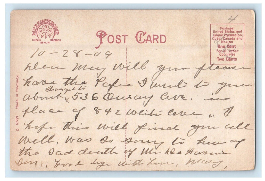 1909 Orchard Heaters Device Company Grand Valley Colorado CO Antique Postcard