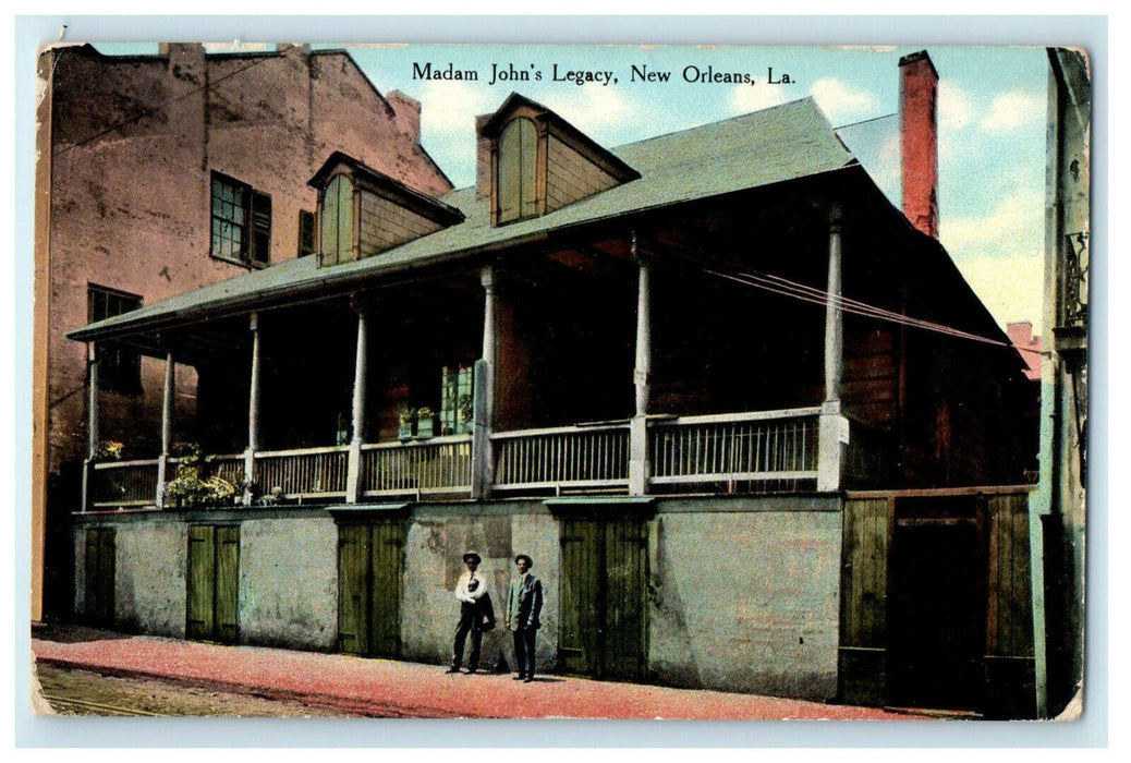 c1910s Madam John's Legacy, New Orleans Louisiana LA Unposted Postcard