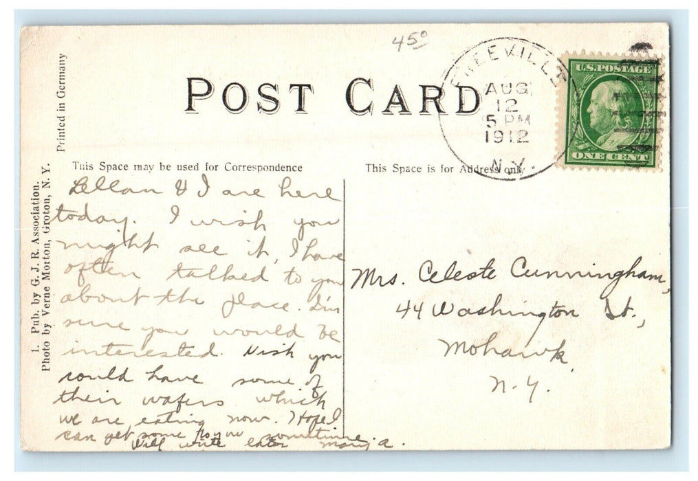 1912 General View George Junior Republic Freeville New York NY Postcard