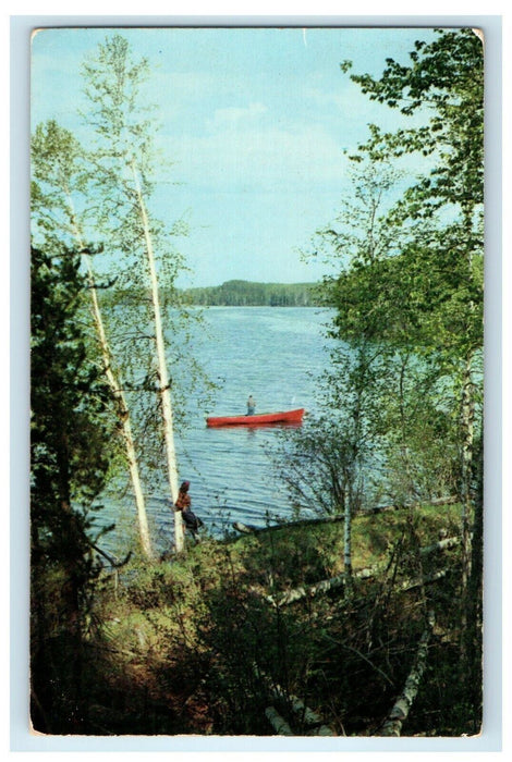 1953 Greetings From River Edge New Jersey NJ Vintage Postcard