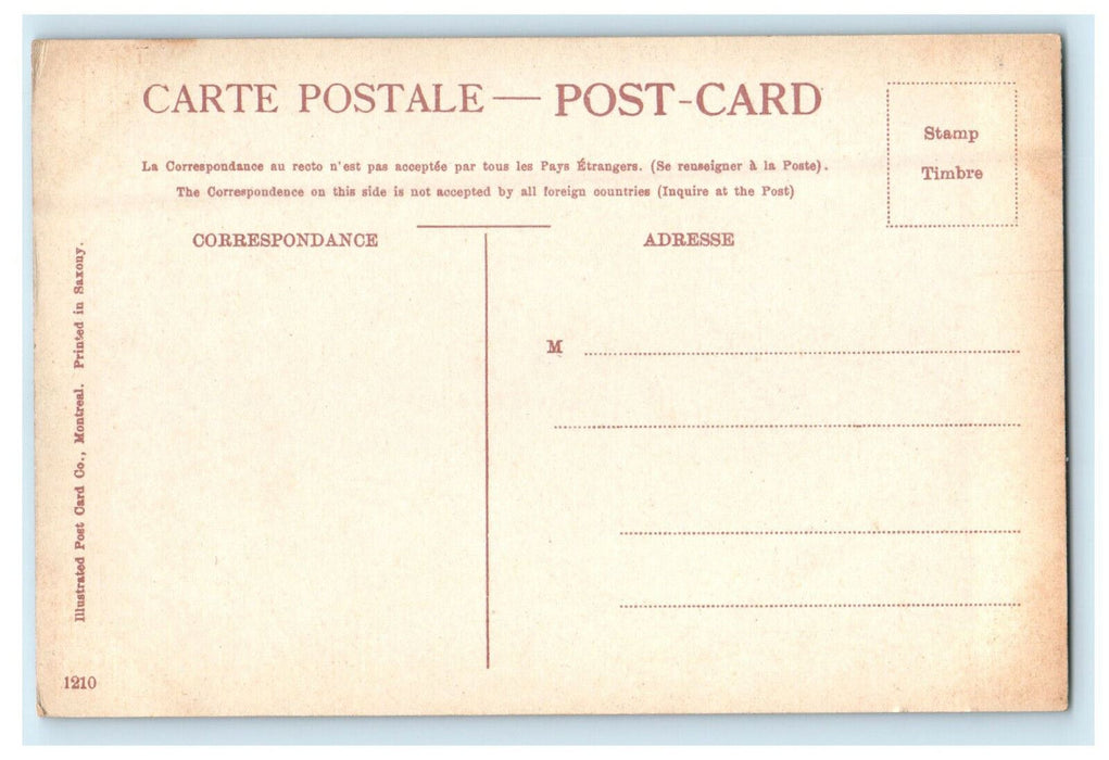 c1910s St John Street Rue St. Jean Quebec Canada CA Foreign Postcard