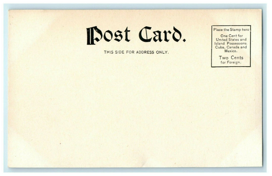 c1905 Echo Lake White Mountains New Hampshire Unposted NH Antique Postcard