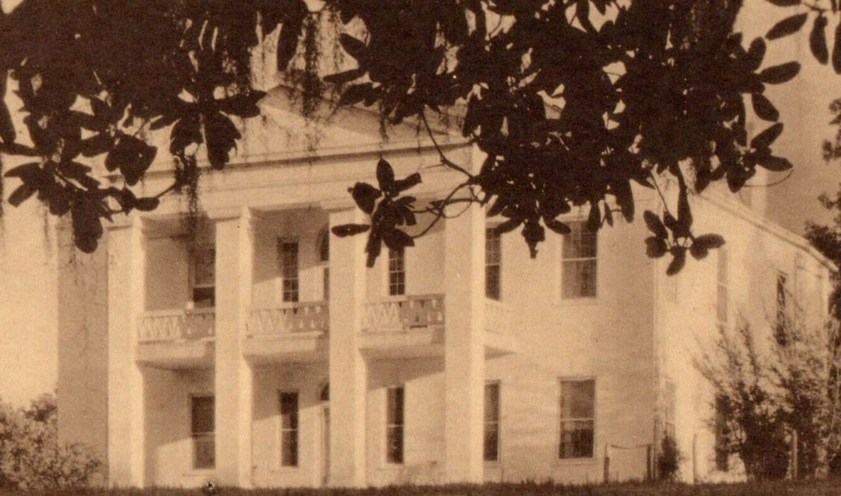 c1940's Natchez Mississippi MS, Monmouth Mr. & Mrs. Lucien C. Gwin Postcard