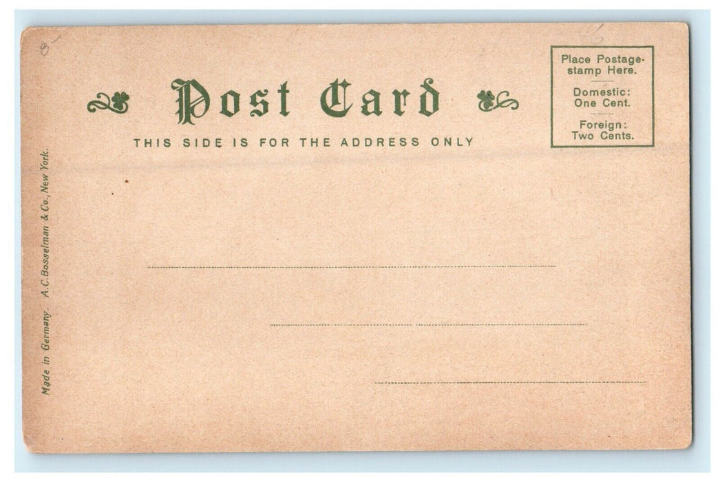 Old Belfry The Social Club Of Town Lexington Massachusetts MA Unposted Postcard