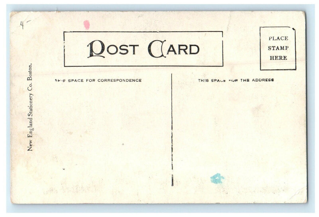 c1910 Camp Sunset Lake Warren Family Scene Littleton Massachusetts MA Postcard