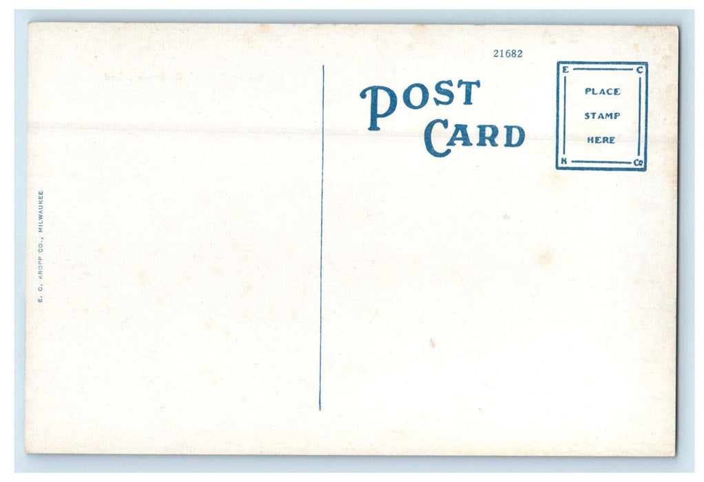 c1910s Court House Building, Rochester Indiana IN Antique Unposted Postcard