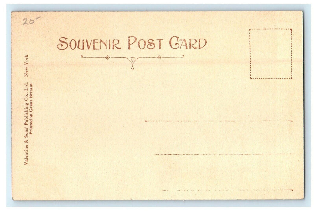 c1906 Interior of Merriam's Pharmacy, Springfield, Massachusetts MA Postcard