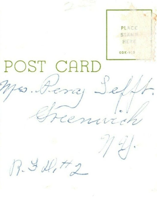 c1950's View Of La Villita San Antonio Texas TX Posted Vintage Postcard