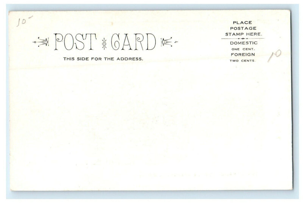 c1906 Congregational Church, Hopkinton, Massachusetts MA Antique Postcard
