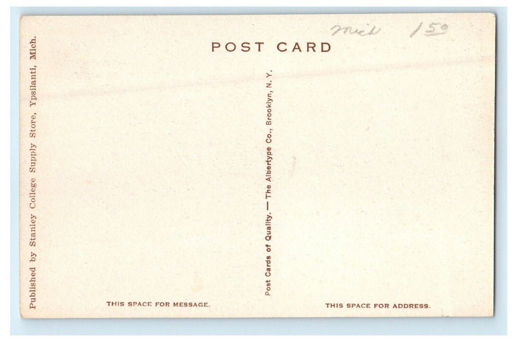c1940s Science Building State Normal School, Ypsilanti, Michigan MI Postcard