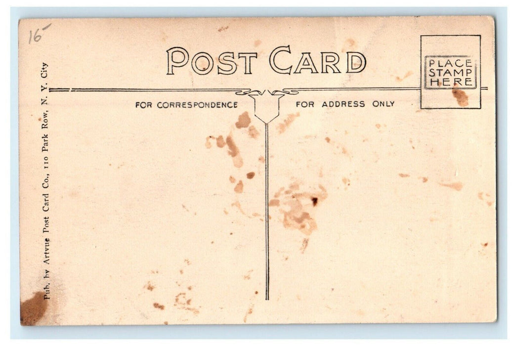 c1907 Dexter's Speed Boat Riders, Onset, Massachusetts MA Unposted Postcard