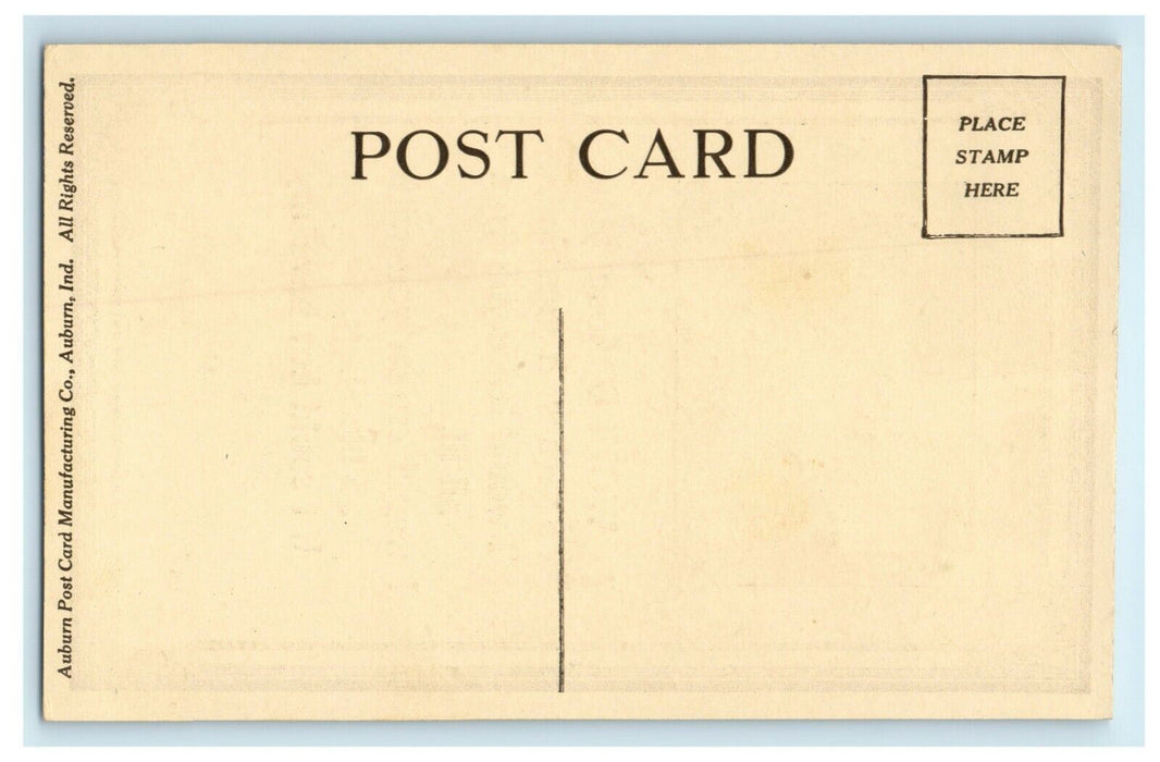 c1910 Huron High School Michigan MI Unposted Antique Postcard