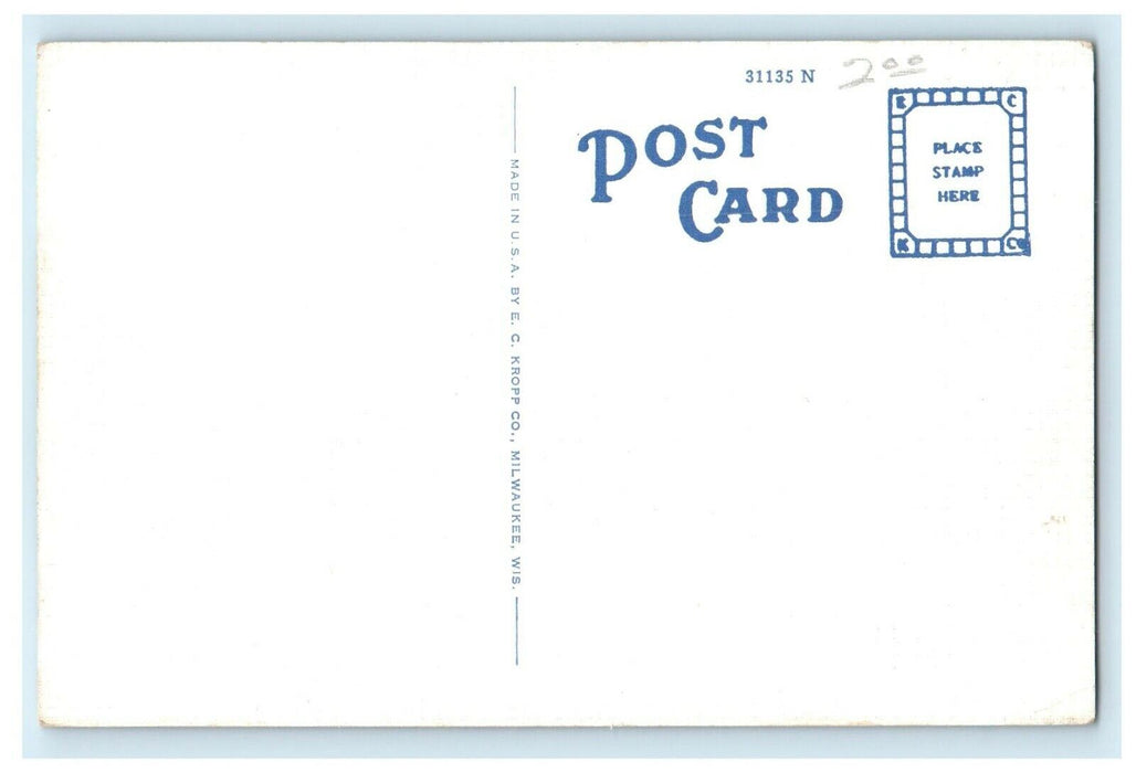 c1940's King Midas Flour Mill Company Hastings Minnesota MN Vintage Postcard