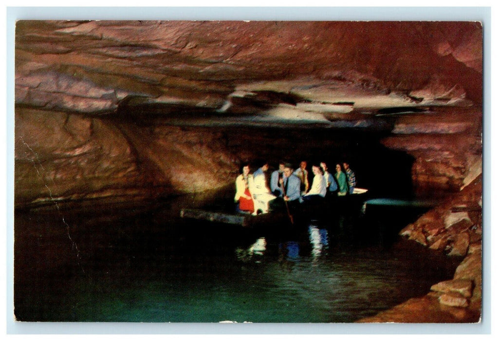 c1950's Echo River Mammoth Cave National Park Kentucky KY Vintage Postcard