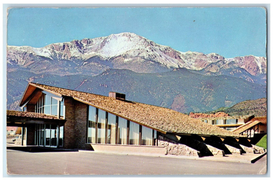 c1960's The Palmer House Colorado's Finest Motel, Colo Springs CO Postcard