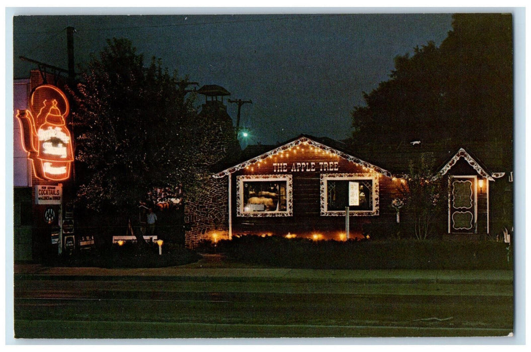 c1950's The Apple Tree Shanty E. Colfax Avenue Denver Colorado CO Postcard