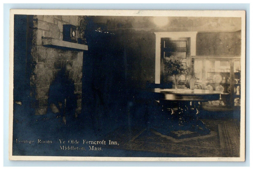 c1927 Ye Olde Ferncroft Inn Massachusetts MA RPPC Photo Vintage Postcard