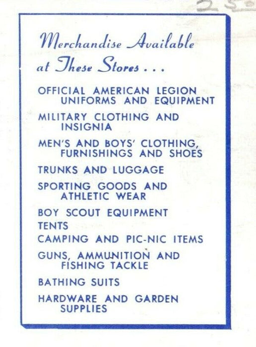 1954 American Legion Convention Hall Washington D.C Advertising Postcard