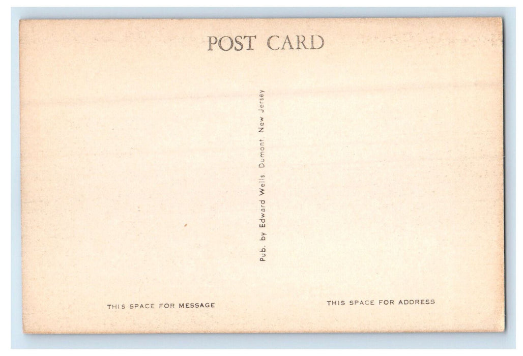 c1940s Lenox Library, Lenox Massachusetts MA Unposted Vintage Postcard