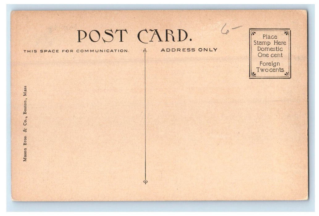 c1910 Sunday Afternoon on Boulevard Revere Beach Massachusetts MA Postcard
