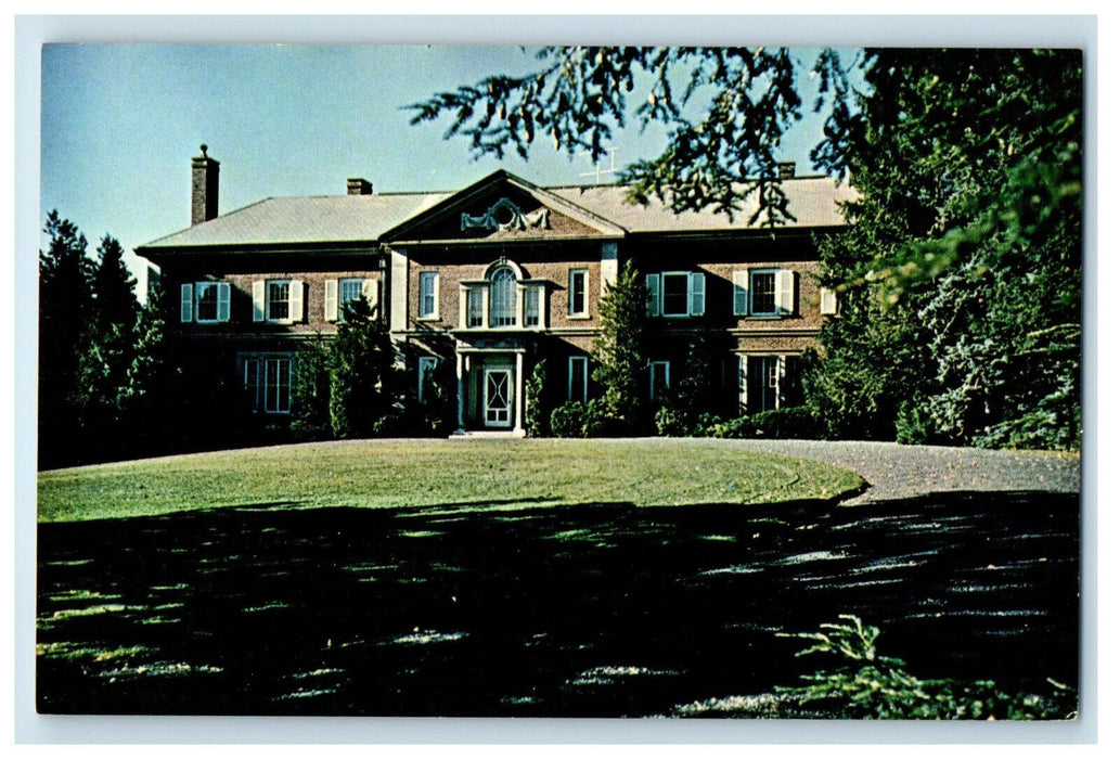 c1950s Berkshire Christian College Lenox Massachusetts MA Unposted Postcard