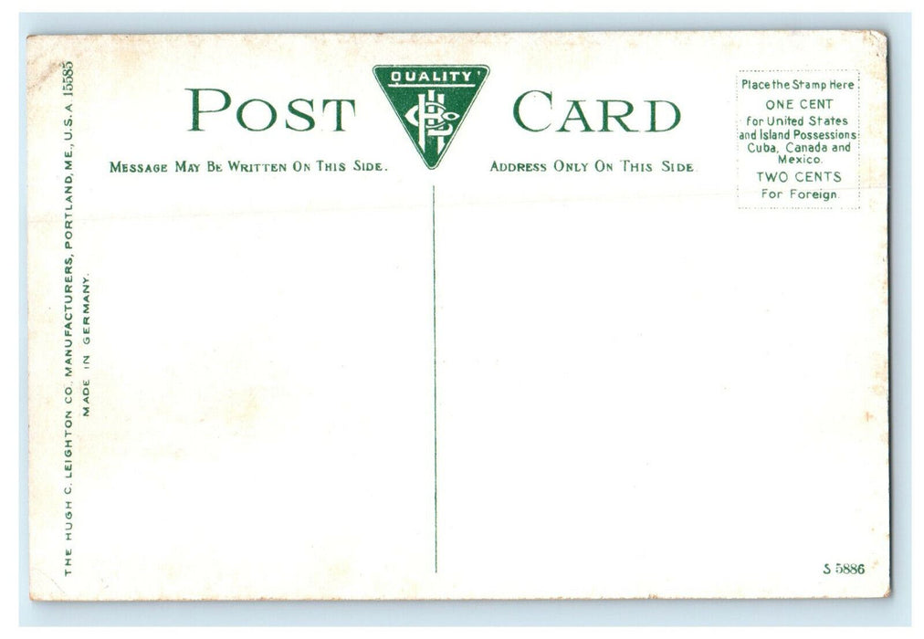 1913 Smith College, Lilly Hall of Science, Northampton Massachusetts MA Postcard