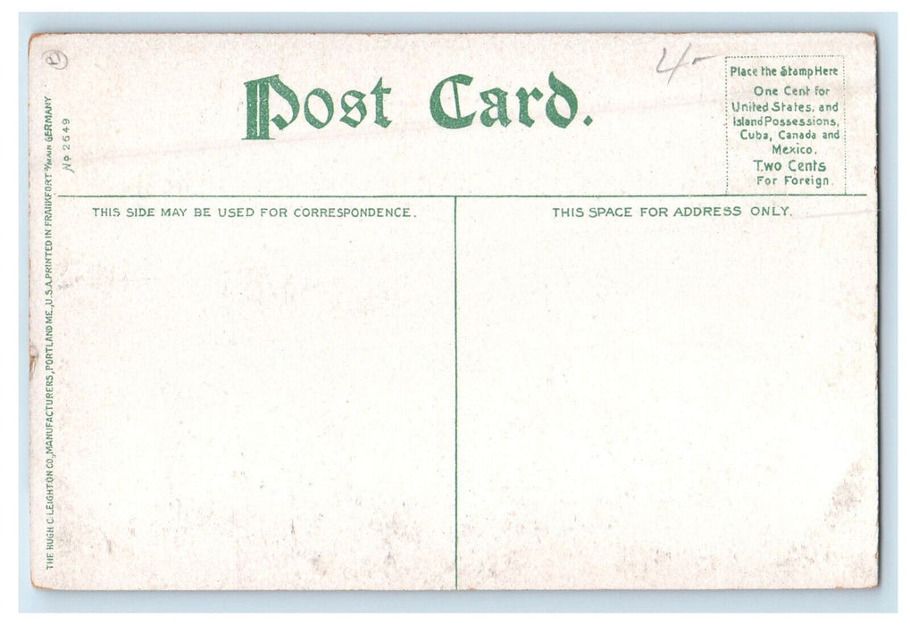 1908 Pigeon Cove from Pigeon Hill, Rockport Massachusetts MA Postcard