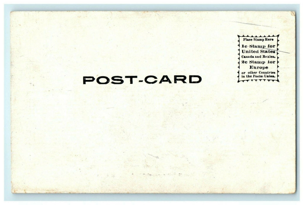 Lincoln Nebraska Free Press Newspaper Circa 1905 Vintage Antique Postcard