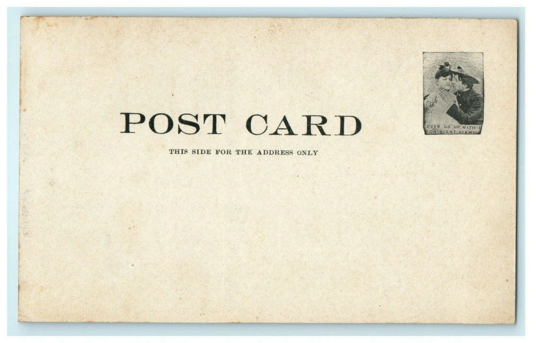 State Military Encampment Refused Pass Town 1906 HH Stratton Antique Postcard