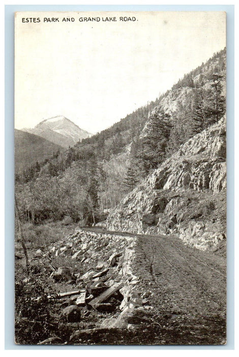Estes Park And Estes Park Rocky Mountain Grand Lake Road Colorado CO Postcard