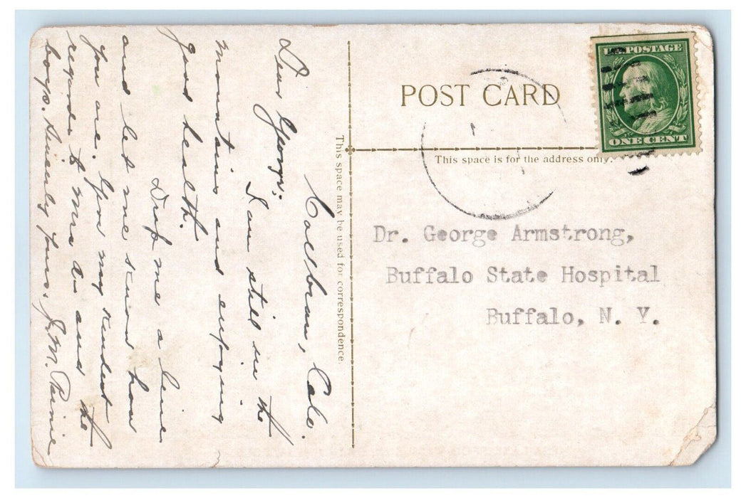 c1910's Mesa Lake From West End Grand Mesa Colorado CO Posted Antique Postcard