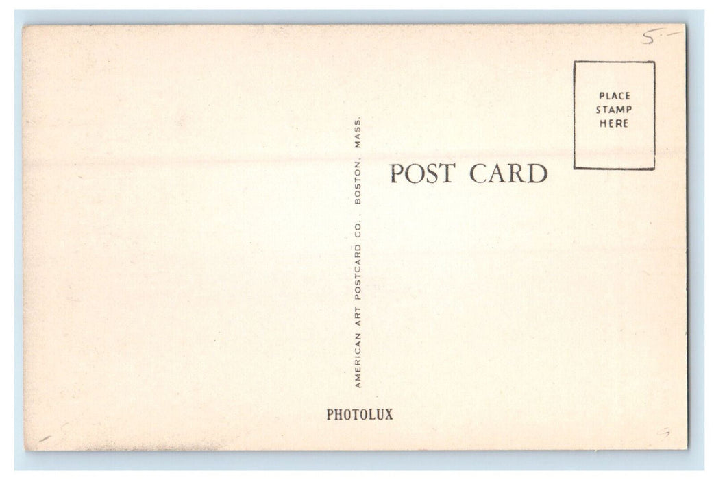 c1910 Congregational Church, Natick Massachusetts MA Vintage Postcard