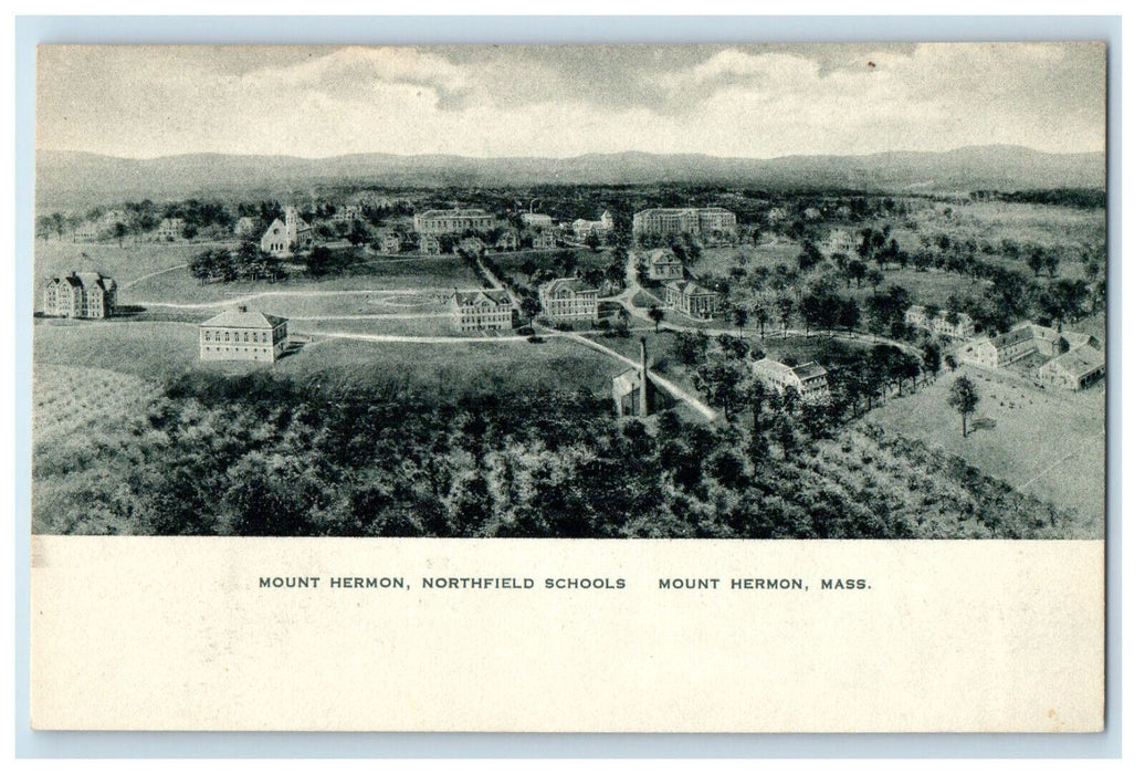 c1910 Mount Hermon Northfield Schools Mount Hermon Massachusetts MA Postcard