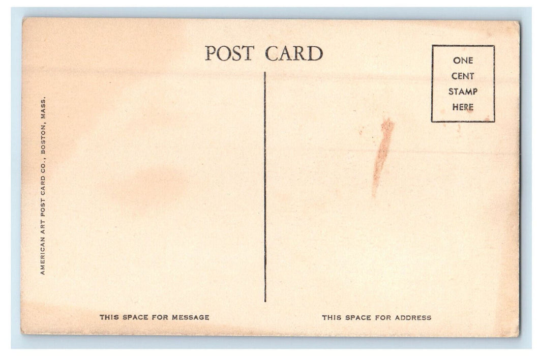 c1910 "Moor's End" State of Colonel Stewart Nantucket Massachusetts MA Postcard