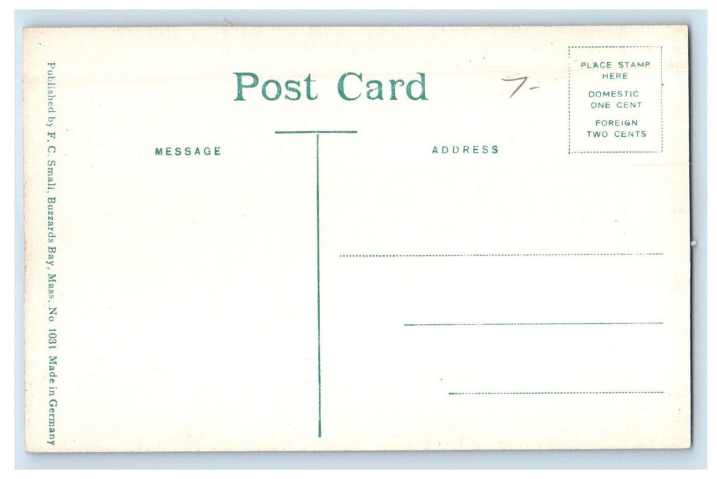 c1910 Paint Shop of Keith Car and Mfg Co. Massachusetts MA Antique Postcard
