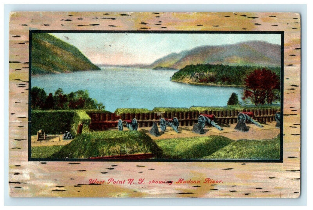 1909 Showing Hudson River At West Point New York NY Posted Antique Postcard